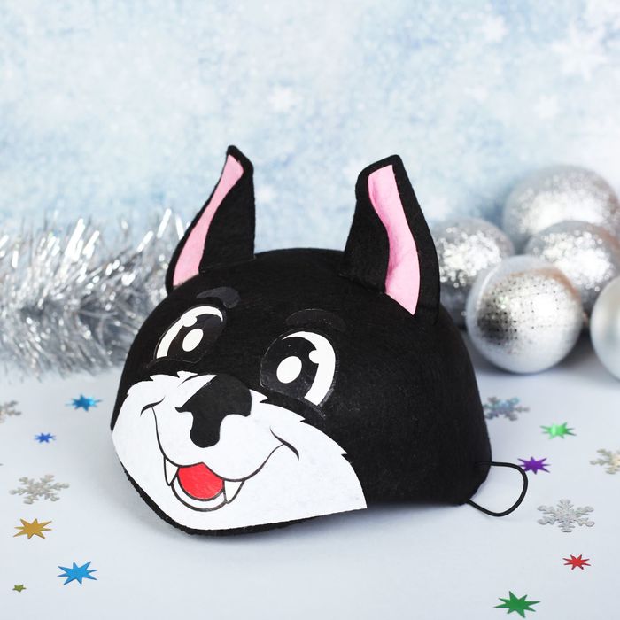 Карнавальная шляпа детская "Волк", р-р. 52-54