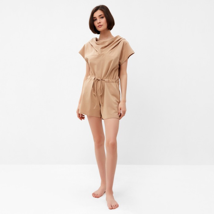 фото Комбинезон женский minaku цвет бежевый, р-р 44