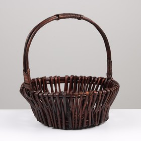

Корзина плетёная, 28x20х13x26 см, красно-коричневый