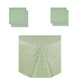 

Набор кухонный Green polka dot: скатерть 110х140 см, салфетка сервировочная 40х40 см. - 4 шт, цвет з