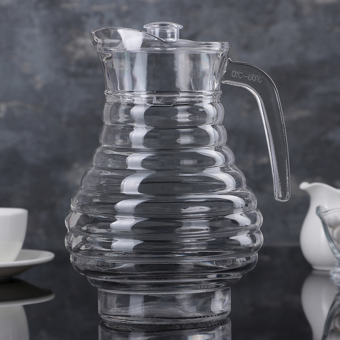 Кувшин 1,5 л "Вена", цвет МИКС