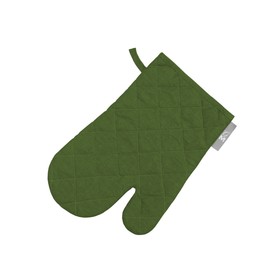 Варежка-прихватка Leaf green, размер 18х30 см, цвет зеленый