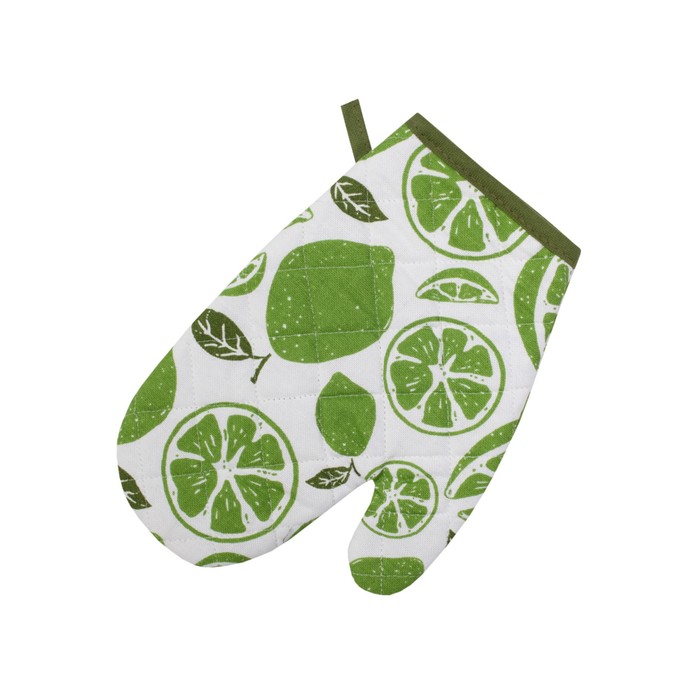 Варежка-прихватка Mojito, размер 18х30 см, цвет зеленый прихватка рукавица wellness лючия 18х30 см