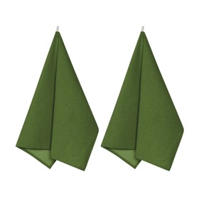 

Набор полотенец Leaf green, размер 45х60 см. - 2 шт, цвет зеленый