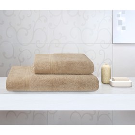 

Набор махровых полотенец Aria beige, размер 50х80 см, 70х120 см, цвет бежевый