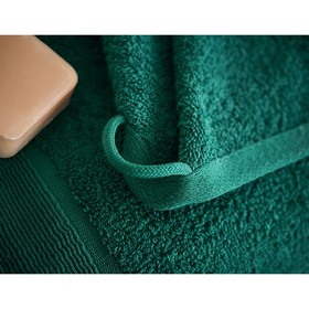 

Набор махровых полотенец Emerald, размер 30х50 см, 50х100 см, 70х140 см, цвет зеленый