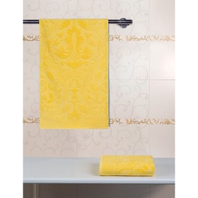 

Набор махровых полотенец Lemon, размер 34х76 см, 50х90 см, 70х130 см, цвет желтый