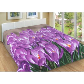 

Плед Crocus, размер 150х200 см, цвет фиолетовый