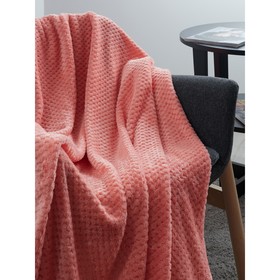 Плед Sherbet, размер 200х240 см, цвет розовый