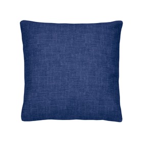 

Подушка декоративная на молний Blue, размер 40х40 см, цвет синий