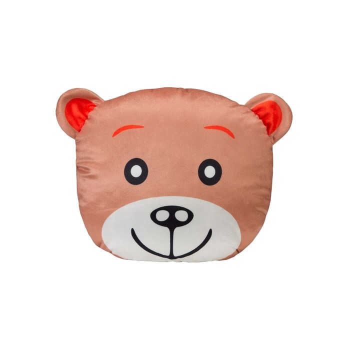 фото Подушка - игрушка bear, размер 35х28 см, цвет бежевый guten morgen
