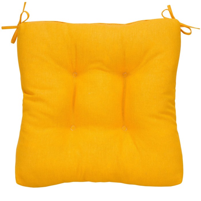 фото Подушка на стул orange, размер 40х40 см, цвет оранжевый guten morgen