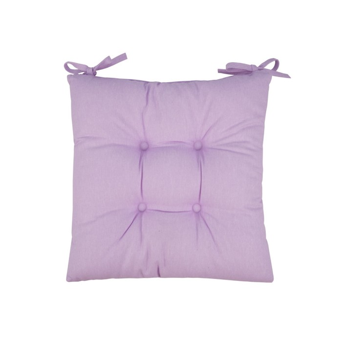 фото Подушка на стул violet, размер 40х40 см, цвет фиолетовый guten morgen