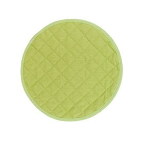 

Подушка на табурет Leaf green, размер d=34 см, цвет зеленый