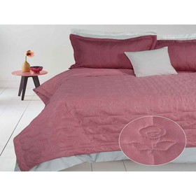

Покрывало стеганное Ultrasonic flower pink, размер 210х240 см, цвет розовый
