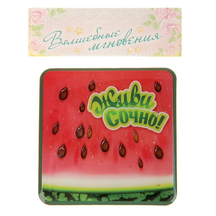 Магнит "Живи сочно"