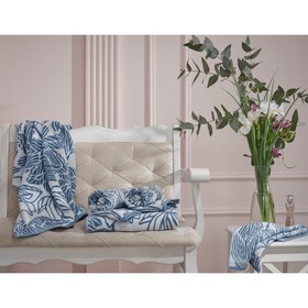 

Полотенце махровое Lotos blue, размер 50х90 см, цвет голубой