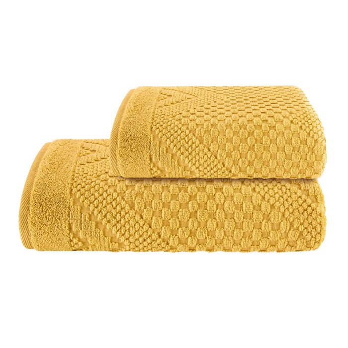 

Полотенце махровое Mustard, размер 70х130 см, цвет жёлтый