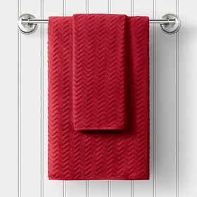 

Полотенце махровое Red, размер 50х90 см, цвет красный