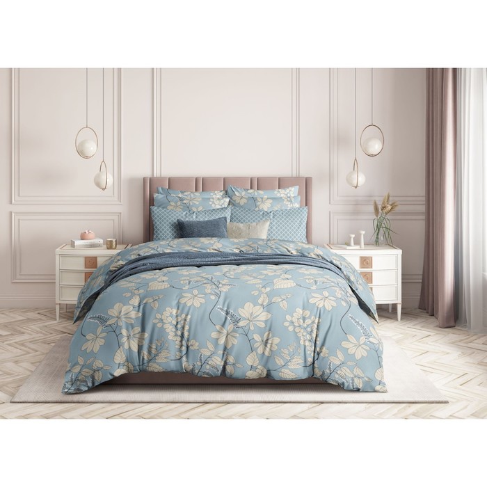 

Постельное бельё дуэт Bali mist, размер 240х214 см, 143х215 см-2 шт, 50х70 см - 2 шт