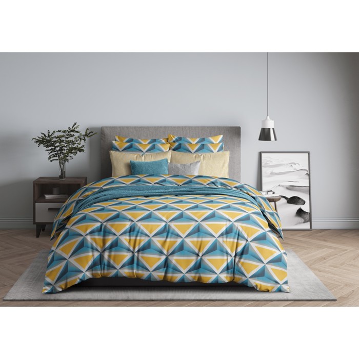 

КПБ Bright ornament 1,5 сп, размер 150х214 см, 143х215 см, 70х70 см-2 шт