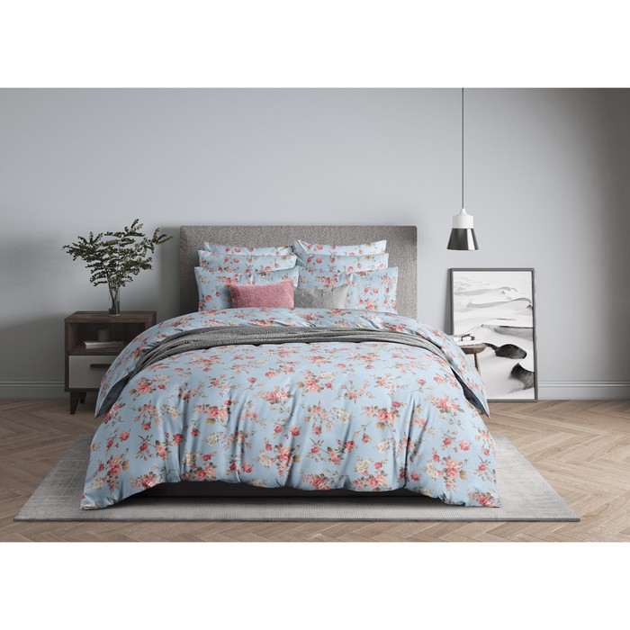 

Постельное бельё дуэт Flower morning, размер 240х214 см, 143х215 см-2 шт, 70х70 см - 2 шт