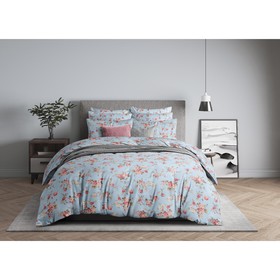 

КПБ Flower morning дуэт, размер 240х214 см, 143х215 см-2 шт, 50х70 см-2 шт