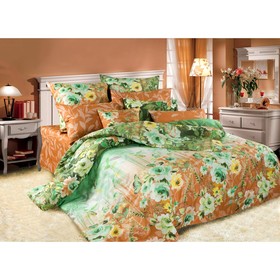 

КПБ Flowers in the daylight 1,5 сп, размер 150х214 см, 143х215 см, 70х70 см-2 шт