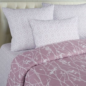 

Постельное бельё 2 сп Fuchsia, размер 180х214 см, 175х215 см, 70х70 см - 2 шт