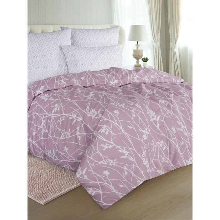 

Постельное бельё 2 сп Fuchsia, размер 220х214 см, 175х215 см, 70х70 см - 2 шт