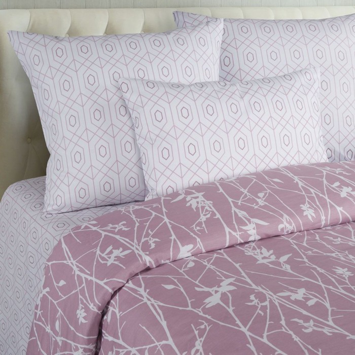 

Постельное бельё евро Fuchsia, размер 240х214 см, 220х215 см, 70х70 см - 2 шт