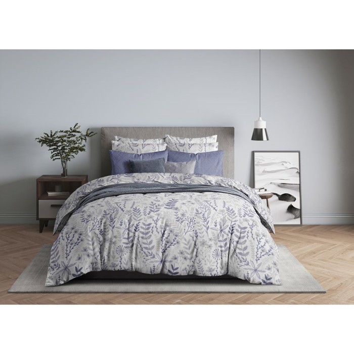 

Постельное бельё евро Rosemary, размер 200х214 см, 220х215 см, 70х70 см - 2 шт