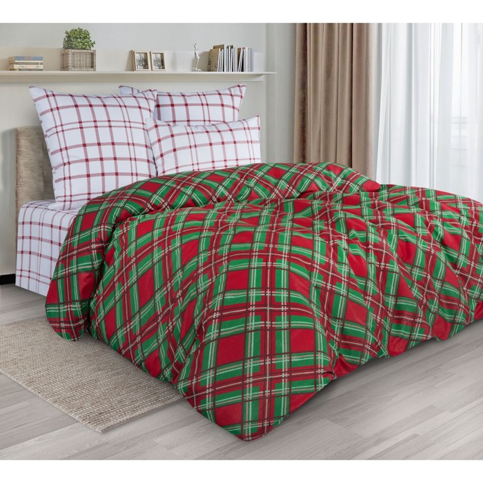 

КПБ Tartan дуэт, размер 240х214 см, 143х215 см-2 шт, 50х70 см-2 шт