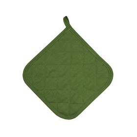 Прихватка Leaf green, размер 20х20 см, цвет зеленый