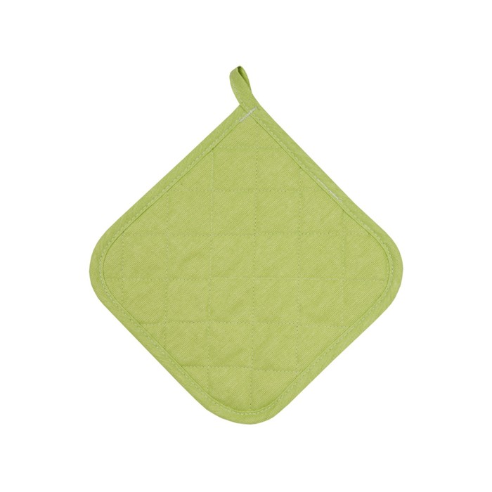 

Прихватка Leaf green, размер 20х20 см, цвет зеленый