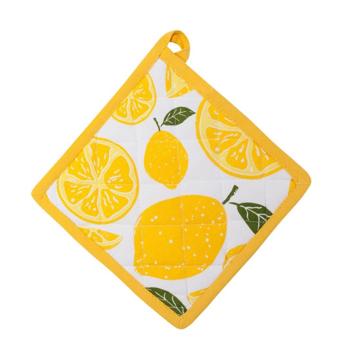 

Прихватка Lemon, размер 18х18 см, цвет желтый