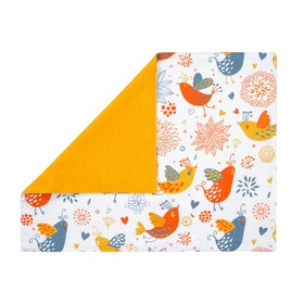 

Салфетка под приборы Birds, размер 35х45 см, цвет оранжевый