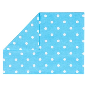 

Салфетка под приборы Blue polka dot, размер 35х45 см, цвет голубой
