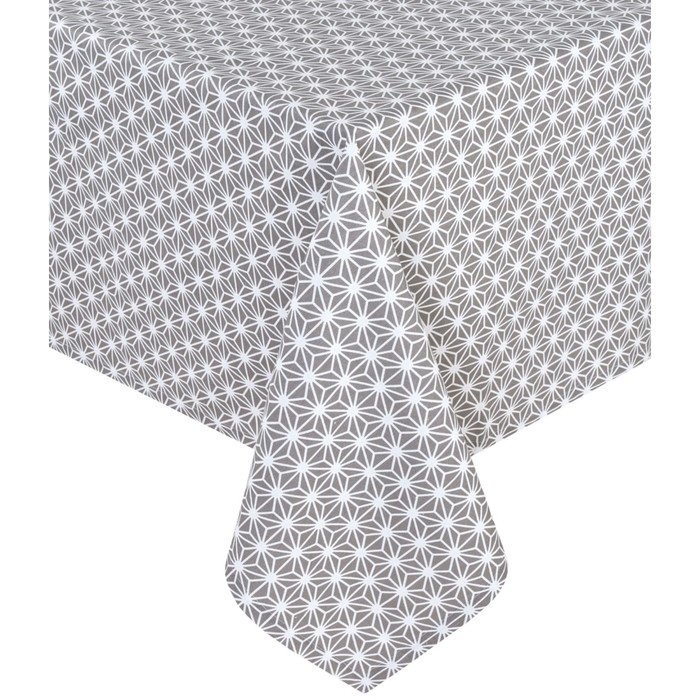 фото Скатерть stellar grey, размер 140х150 см, цвет серый guten morgen