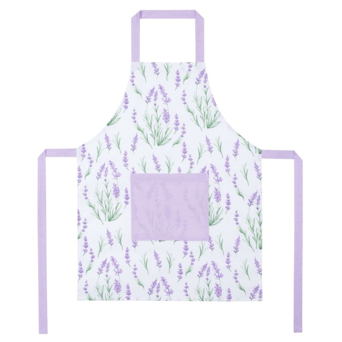

Фартук женский Lavender, размер 60х80 см, цвет фиолетовый