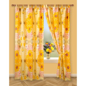 

Шторы Lemon tree, размер 150х200 см, цвет желтый