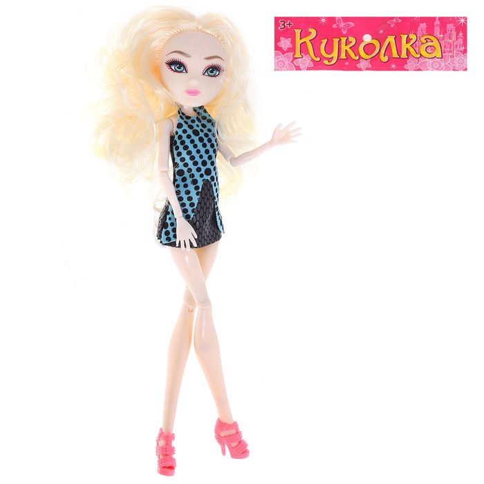 Кукла шарнирная "Мила", МИКС