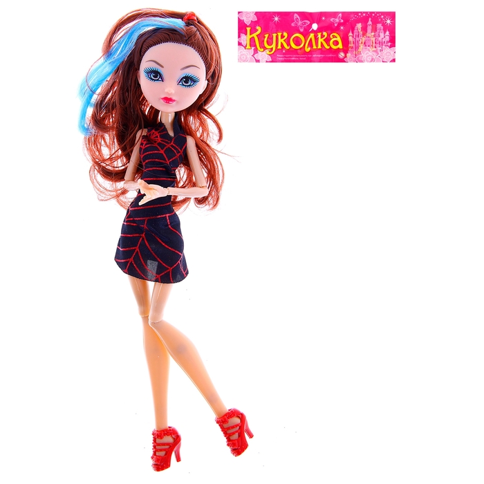 Кукла шарнирная "Мила", МИКС