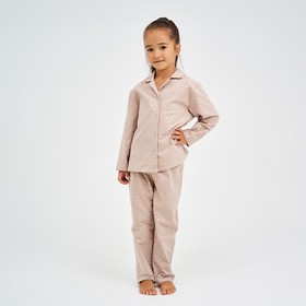 Пижама детская из фанели (рубашка, брюки) KAFTAN 