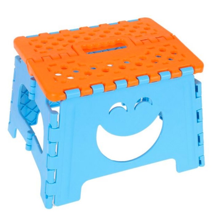 Стульчик-подставка складной «Малыш», цвета МИКС