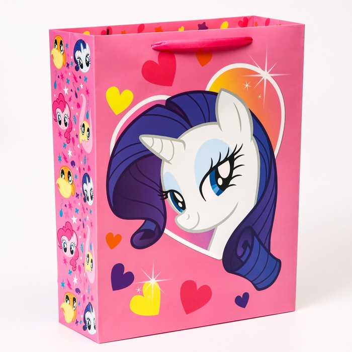 Пакет подарочный, 31 х 40 х 11,5 см, My Little Pony