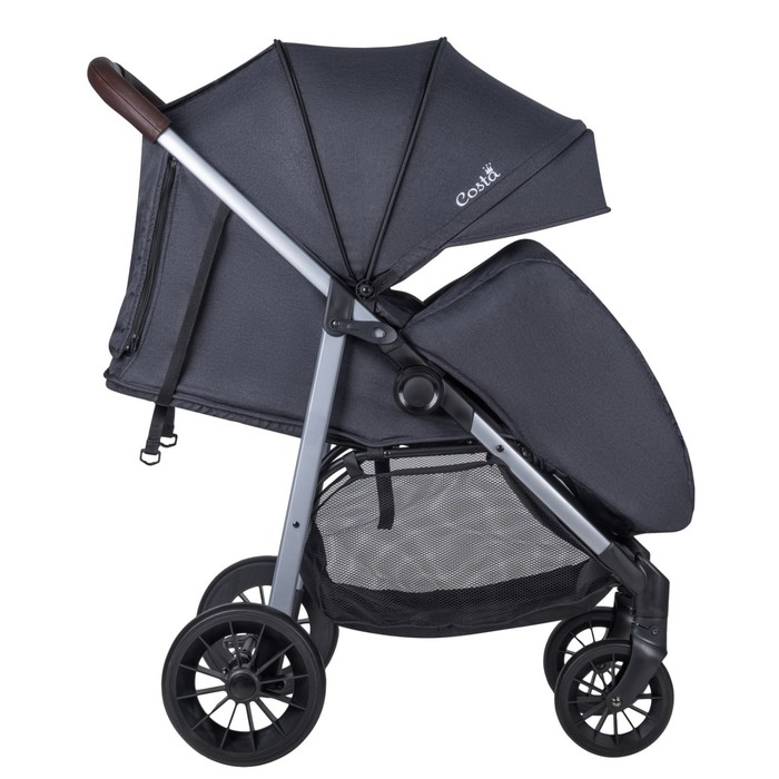 

Коляска прогулочная Farfello Costa Jenny +, цвет steel grey