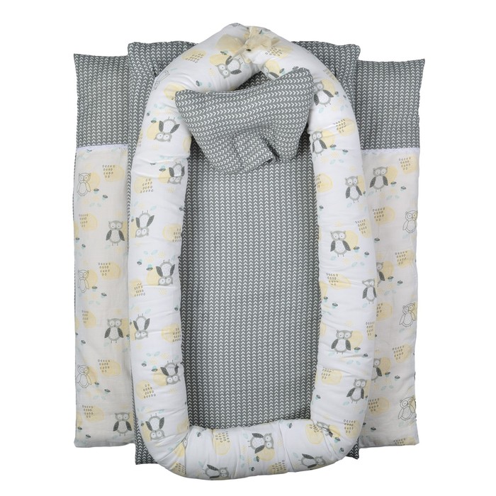 Спальное гнездо «Совы», цвет серый