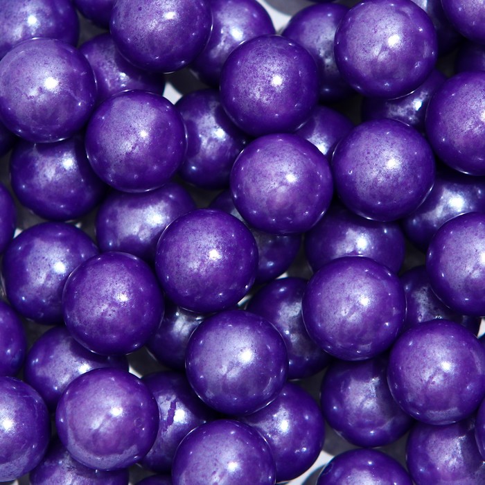 фото Кондитерская посыпка шарики 10 мм, фиолетовый, 50 г кондимир