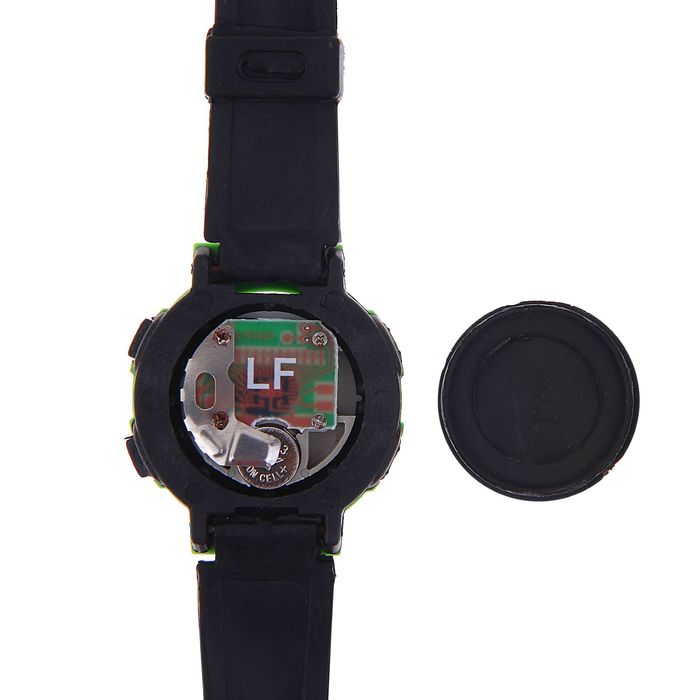 Часы наручные мужские электронные на силиконовом ремешке, МИКС